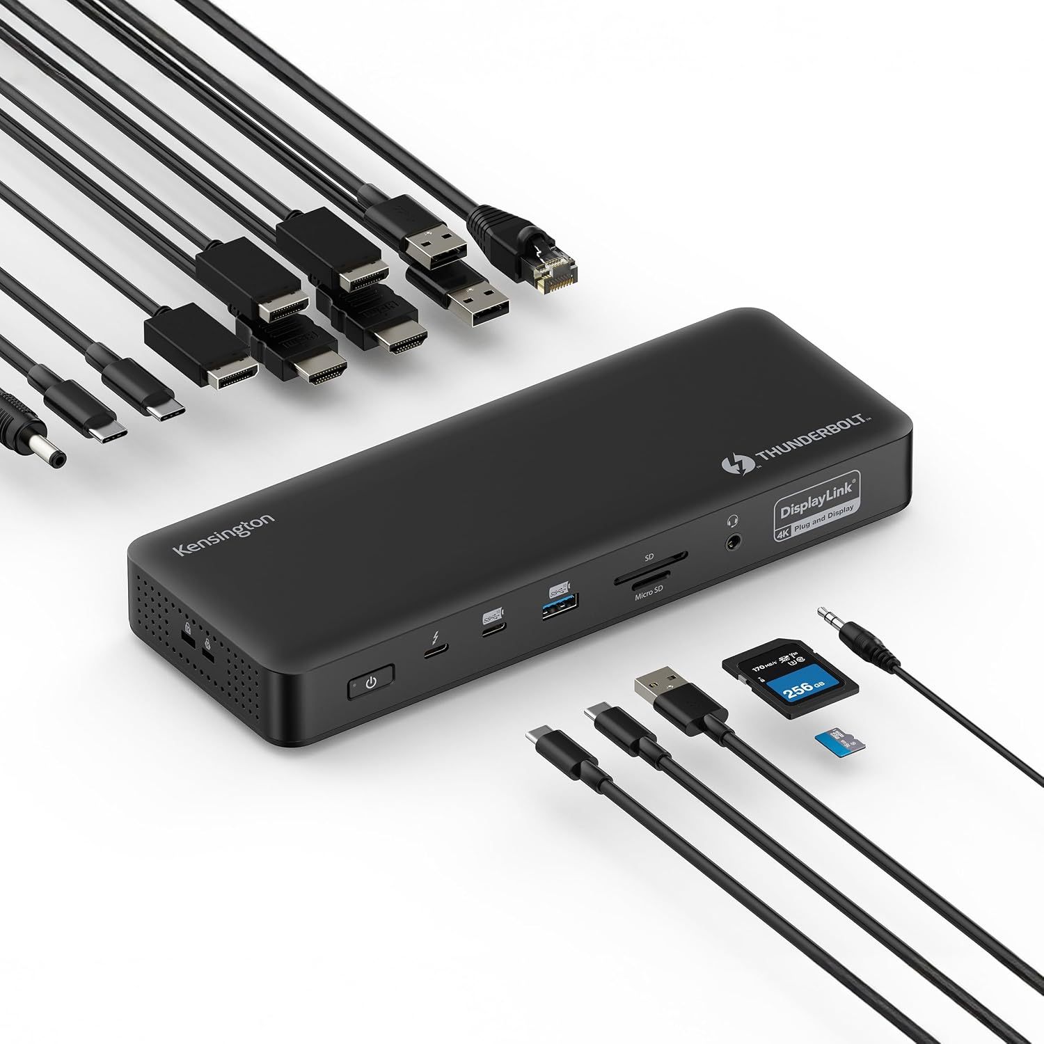 KENSINGTON SD5900T EQ Thunderbolt™ 4 Quad 4K Dock — Midnight Blue（K35232AP）[香港行貨]