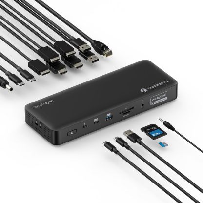 KENSINGTON SD5900T EQ Thunderbolt™ 4 Quad 4K Dock — Midnight Blue（K35232AP）[香港行貨]