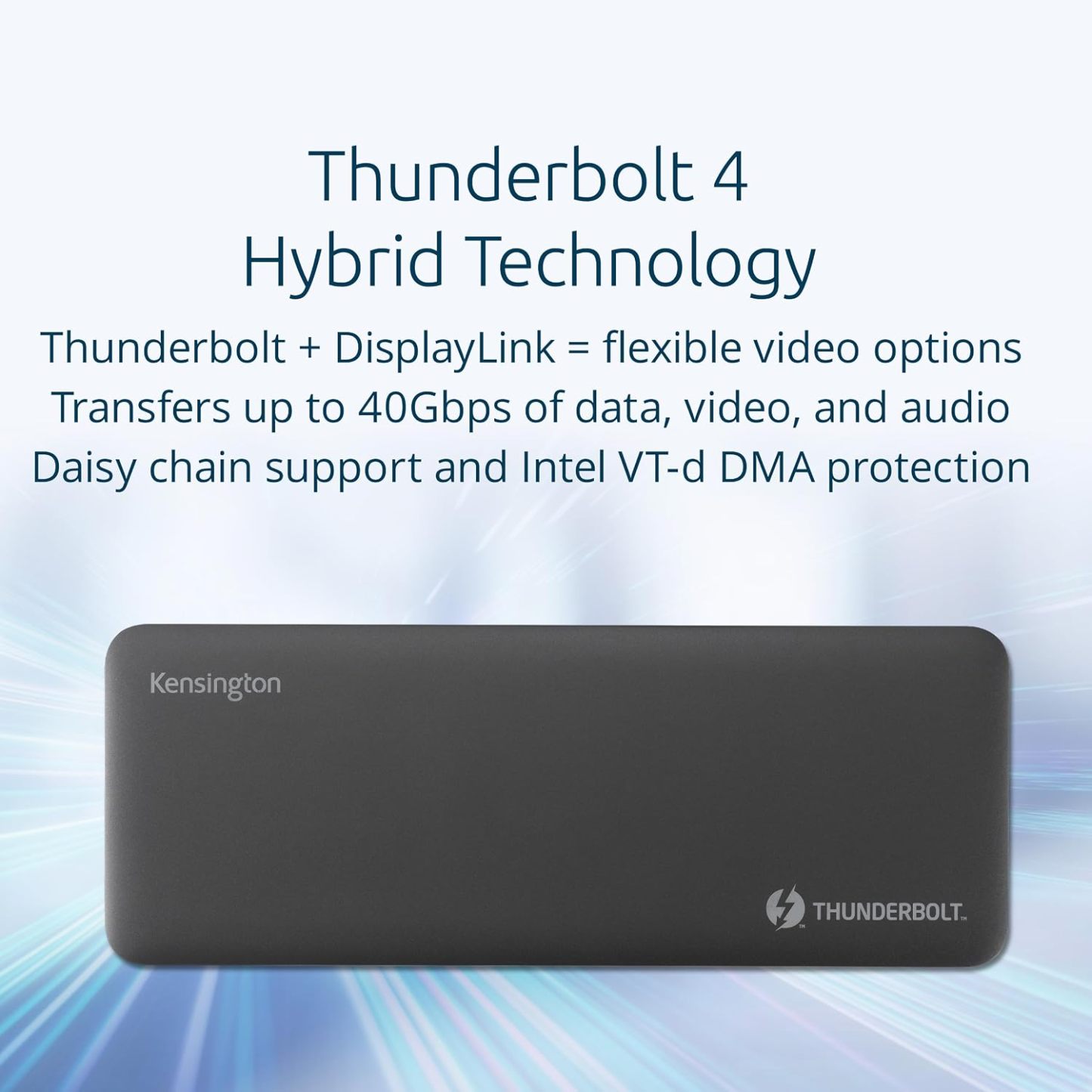 KENSINGTON SD5900T EQ Thunderbolt™ 4 Quad 4K Dock — Midnight Blue（K35232AP）[香港行貨]
