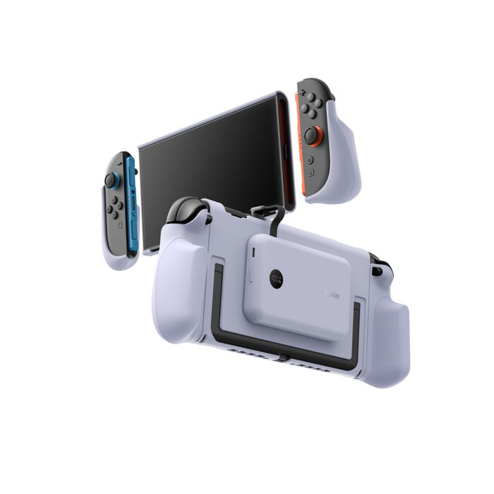 BELKIN Nintendo Switch 2 充電握把 淡紫色 ENA019qcLV 香港行貨