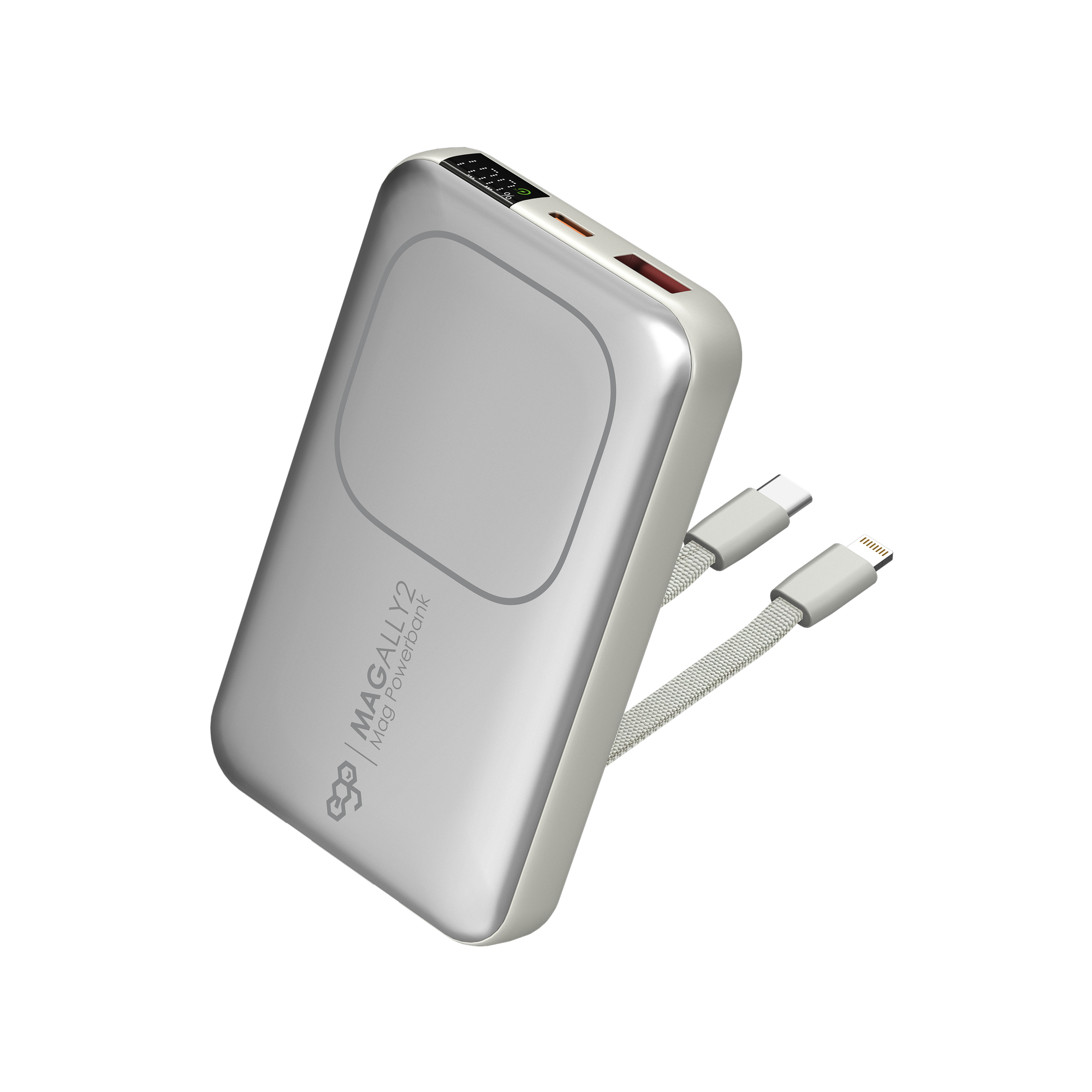 MagAlly2 @10000mAh built-in cable external power product details