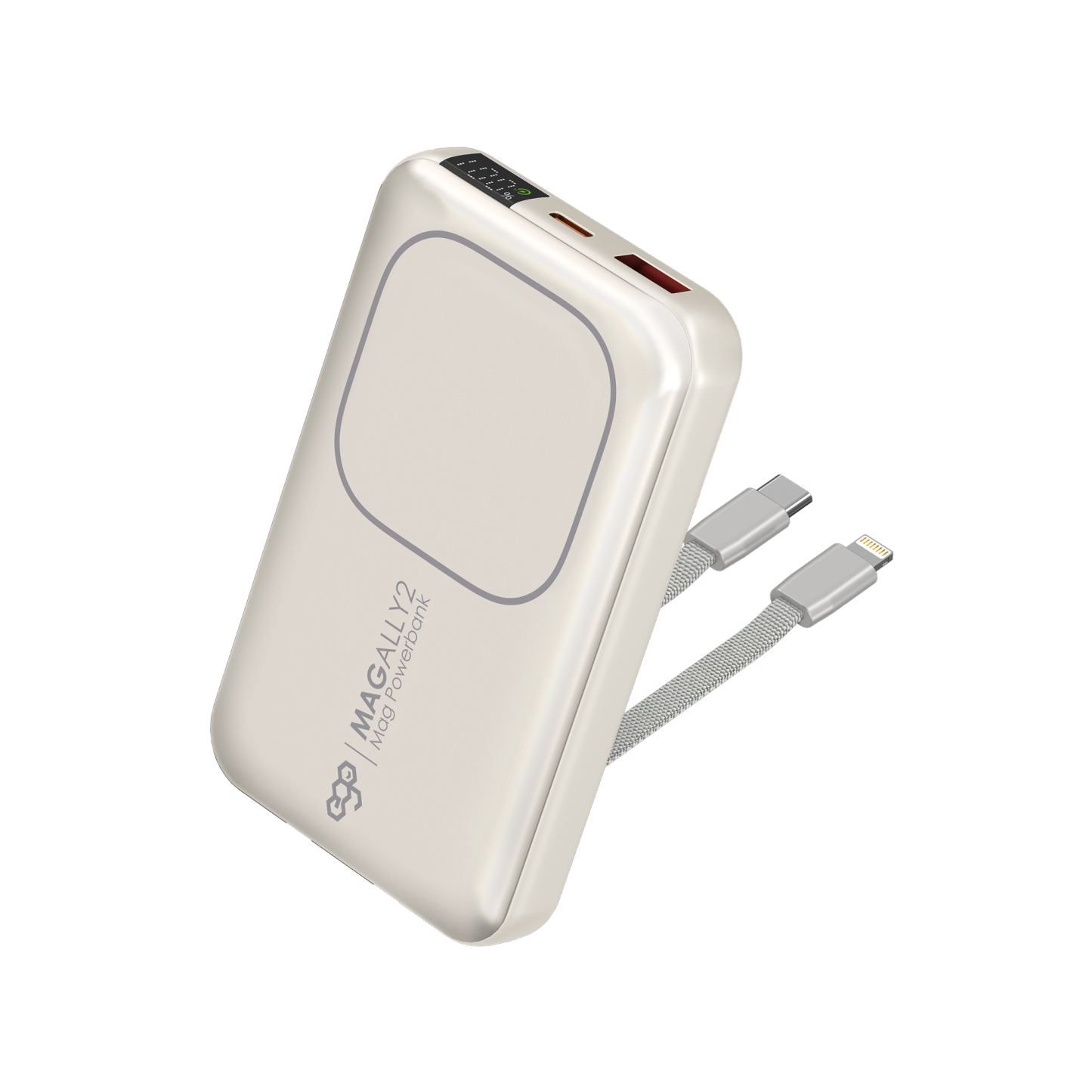 EGO MagAlly2 @10000mAh 內置線外置電 磁吸20W PD｜香港行貨