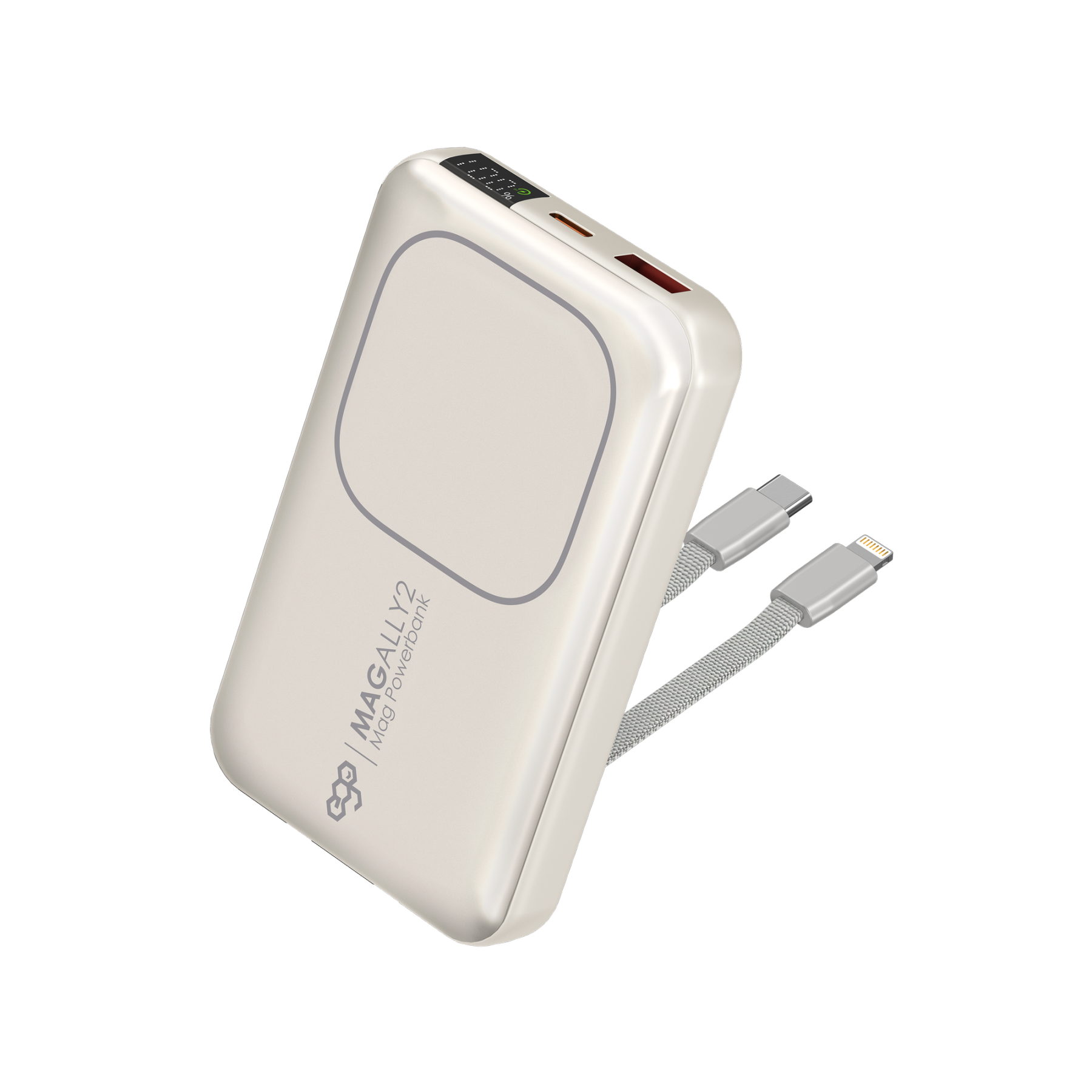 EGO MagAlly2 @10000mAh 內置線外置電 磁吸20W PD｜香港行貨