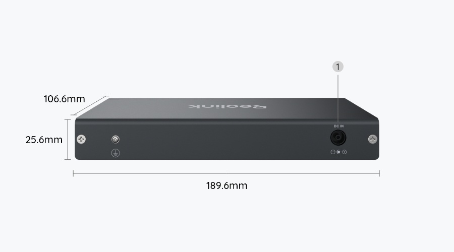 Reolink POE SWITCH 120W PoE Switch