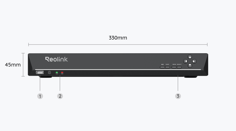 Reolink NVS36 /RLN36 PoE Network Video Recorder