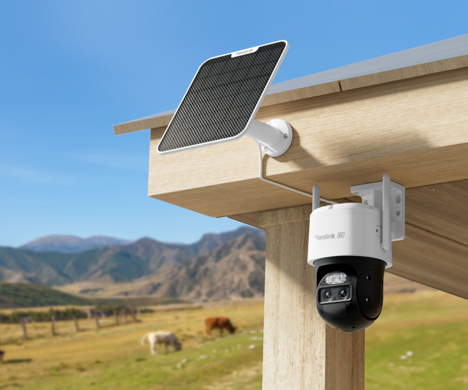 Reolink Trackmix LTE 4G LTE Battery Camera