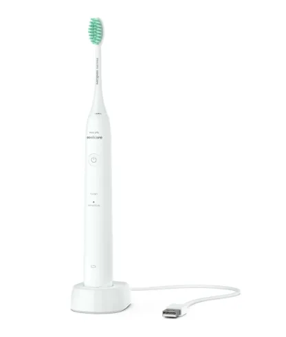 PHILIPS HX2431 Sonicare 電動牙刷 冰川白 [平行進口]