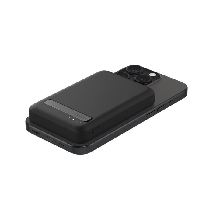 BELKIN BoostCharge Pro Qi2 15W 5K magnetische tragbare Stromversorgung blau BPD006fqBL Hongkong Originalware Produktbild