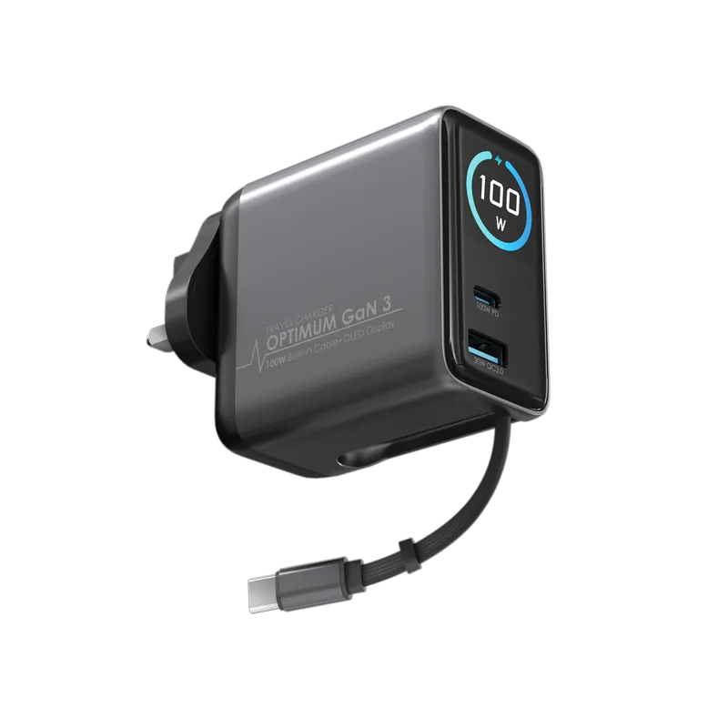 EGO 100W OPTIMUM GaN3 旅行充 Universal Power Adaptor [香港行貨]