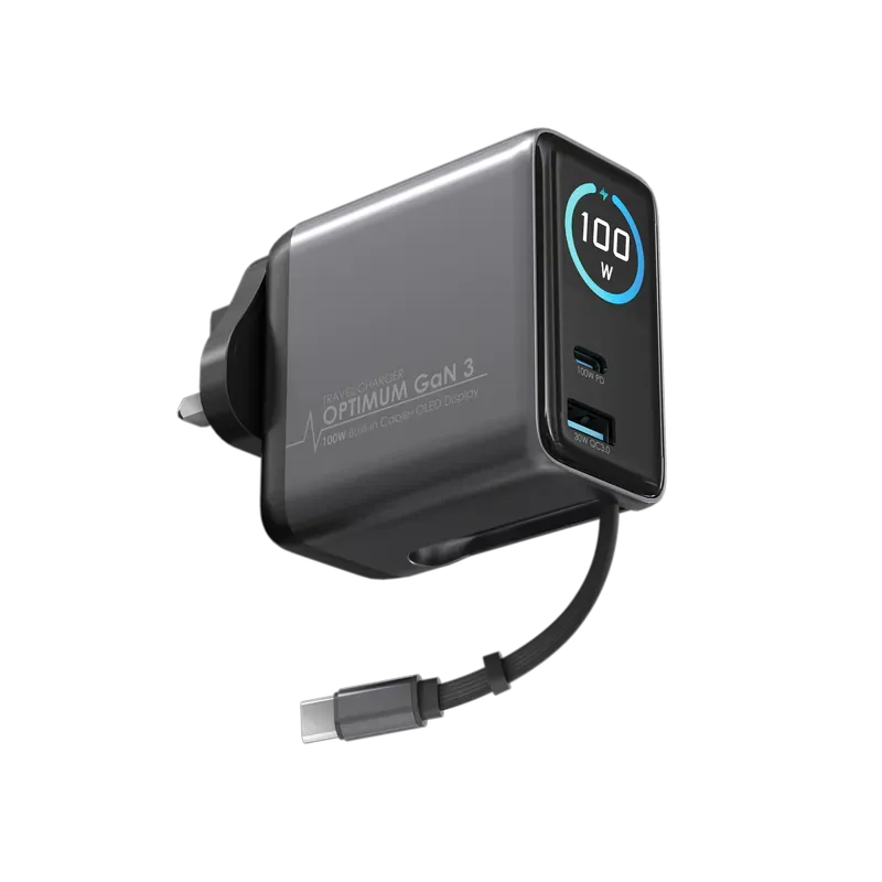 EGO 100W OPTIMUM GaN3 旅行充 Universal Power Adaptor [香港行貨]