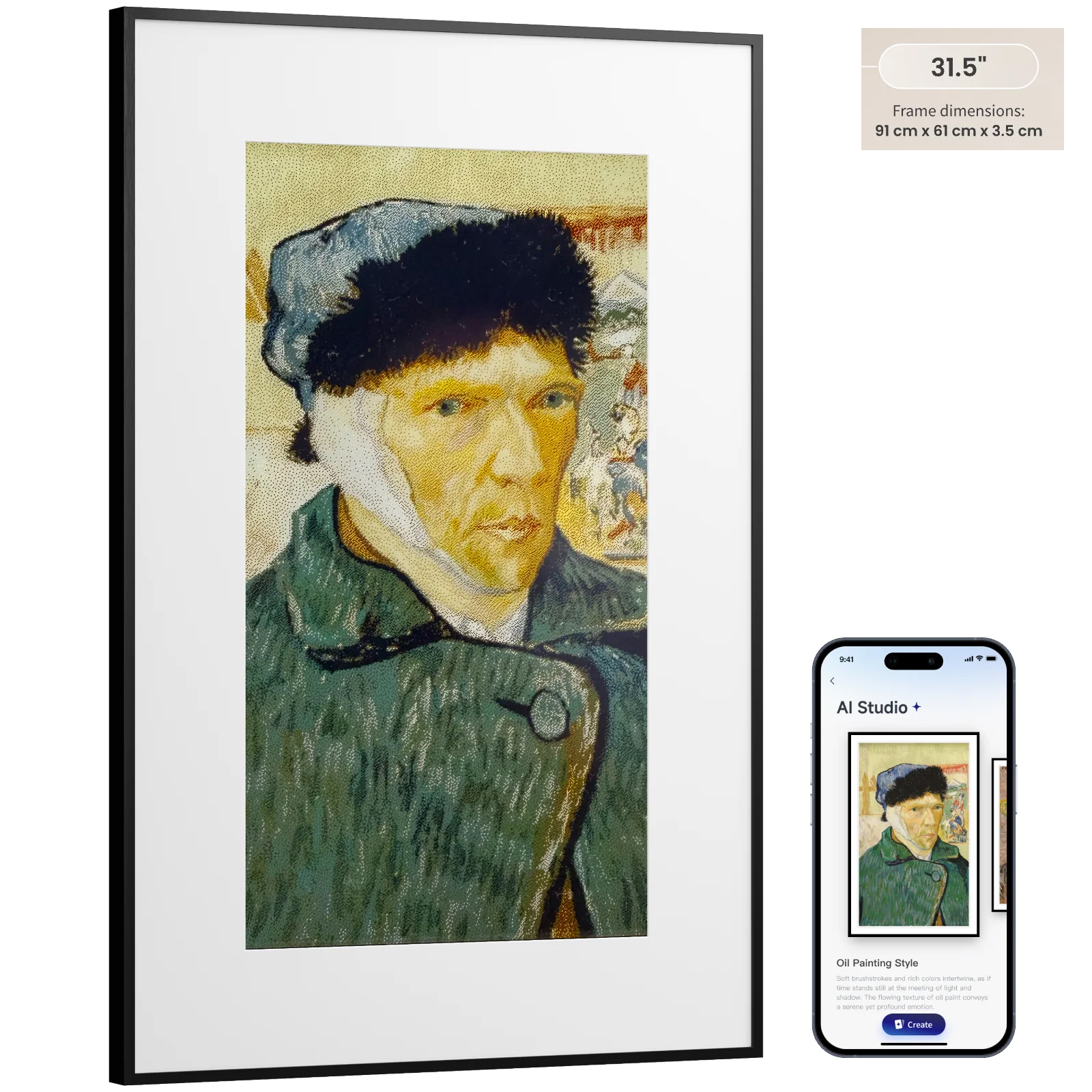 SwitchBot AI Art Frame 藝術畫布【原裝行貨】