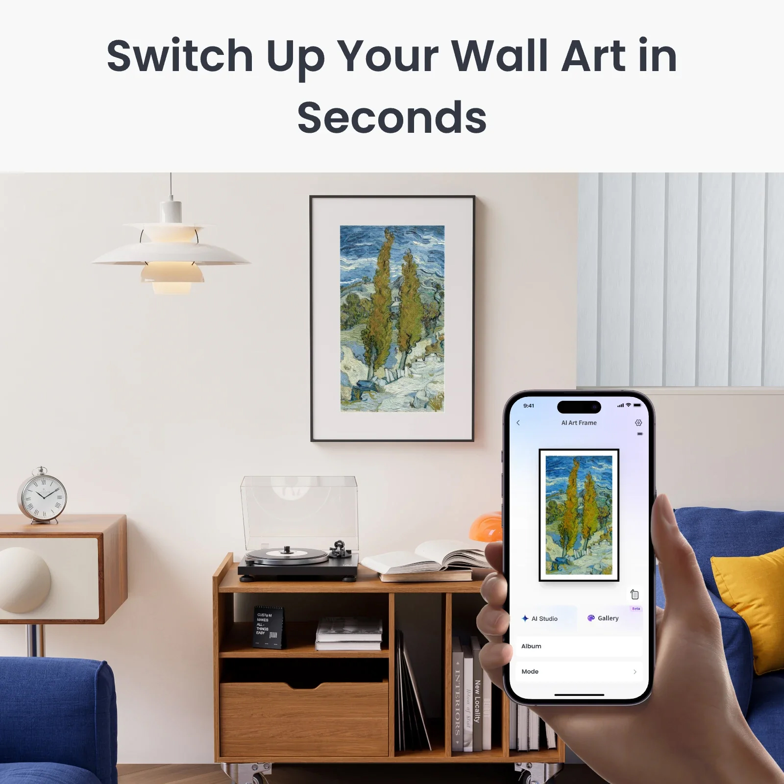 SwitchBot AI Art Frame 藝術畫布【原裝行貨】