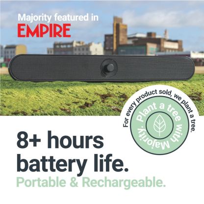 Majority Atlas 2.0 Portable Bluetooth PC Soundbar [香港行貨]-DIGIBAL ONLINE