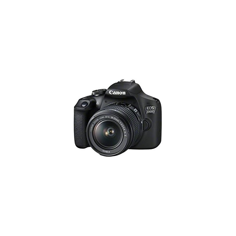 CANON EOS 2000D Black KIT EF-S 18-55mm F3.5-5.6 IS II 平行進口