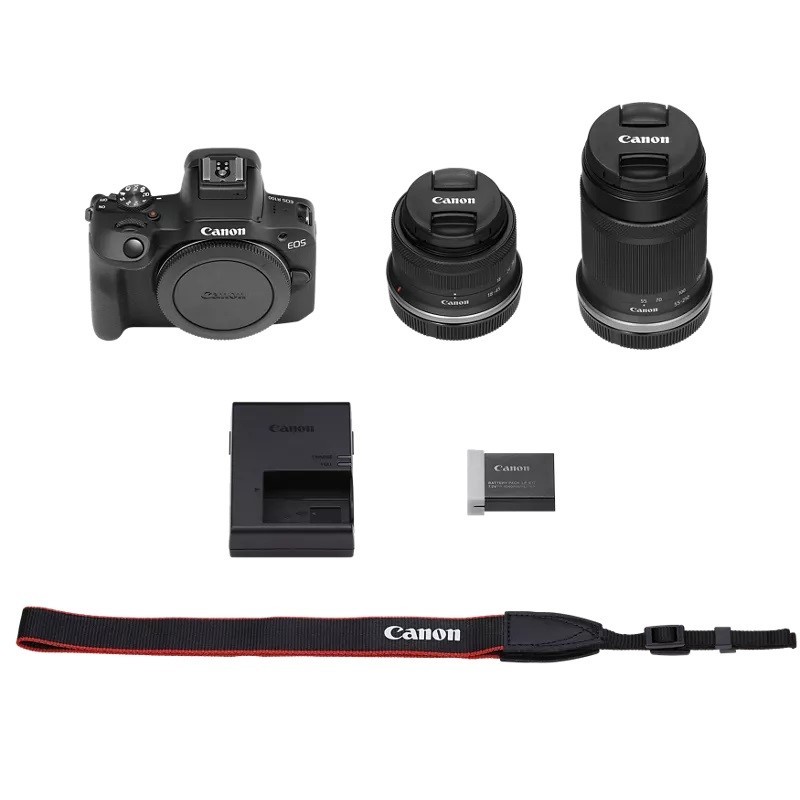 CANON EOS R100 KIT RF-S 18-45mm F4.5-6.3 IS STM and RF-S 55-210mm F5-7.1 IS STM (鏡頭套裝) 平行進口