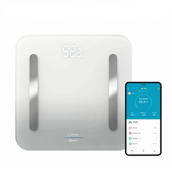 DRETEC Dr.SCANconnect 智能多功能電子磅 BS-405GY 香港行貨-DIGIBAL ONLINE