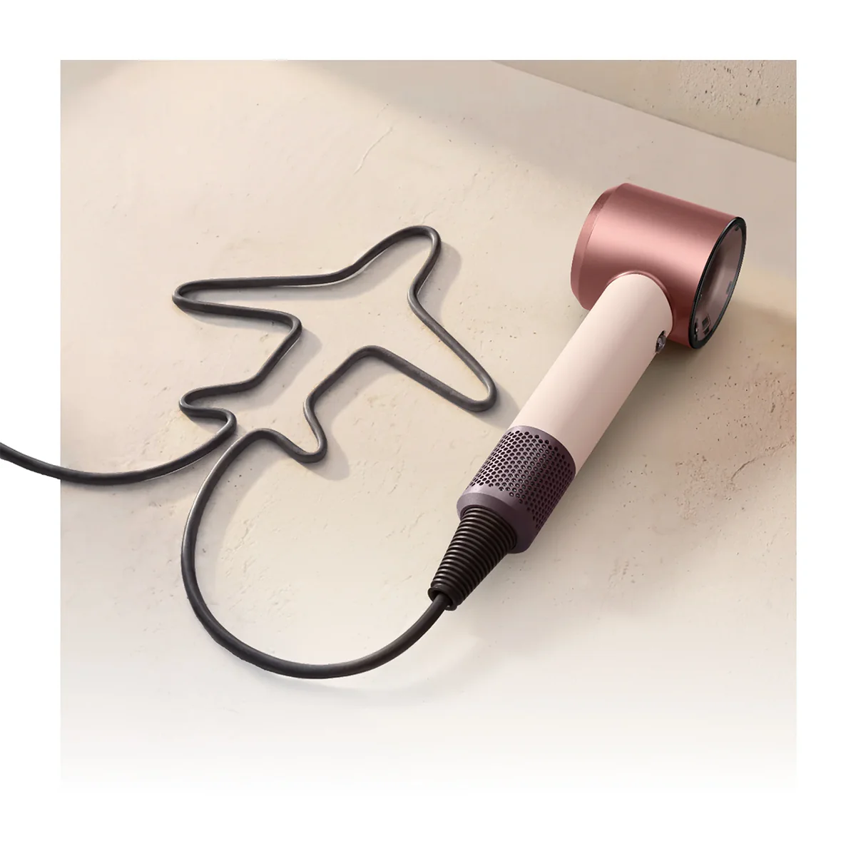 Dyson  HD19 Supersonic Travel 旅行風筒 Hair Dryer (粉霧玫瑰色)【香港行貨】