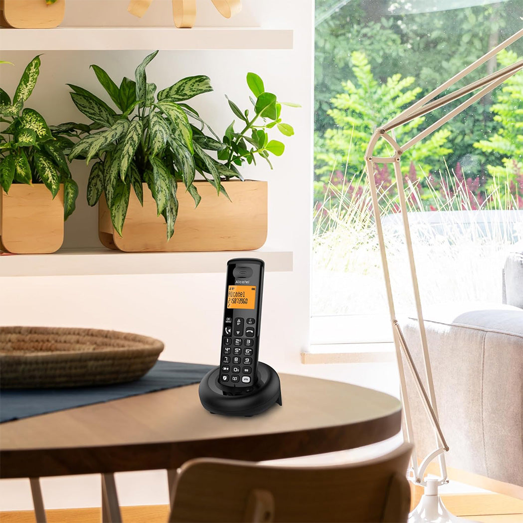 Alcatel - E260S 大型背光顯示器 無線 DECT 電話 - 香港行貨 - |免持通話 | 攔截騷擾-DIGIBAL ONLINE