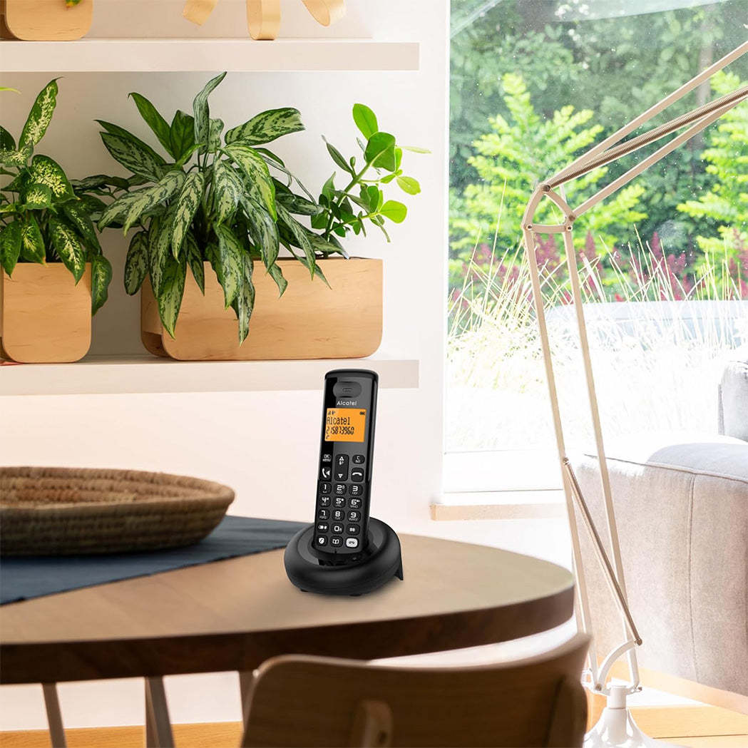 Alcatel - E260S 大型背光顯示器 無線 DECT 電話 - 香港行貨 - |免持通話 | 攔截騷擾-DIGIBAL ONLINE