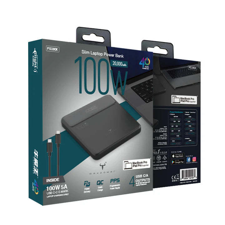 牛魔王 Maxpower FG280X 20,000mAh 外置充電器-DIGIBAL ONLINE