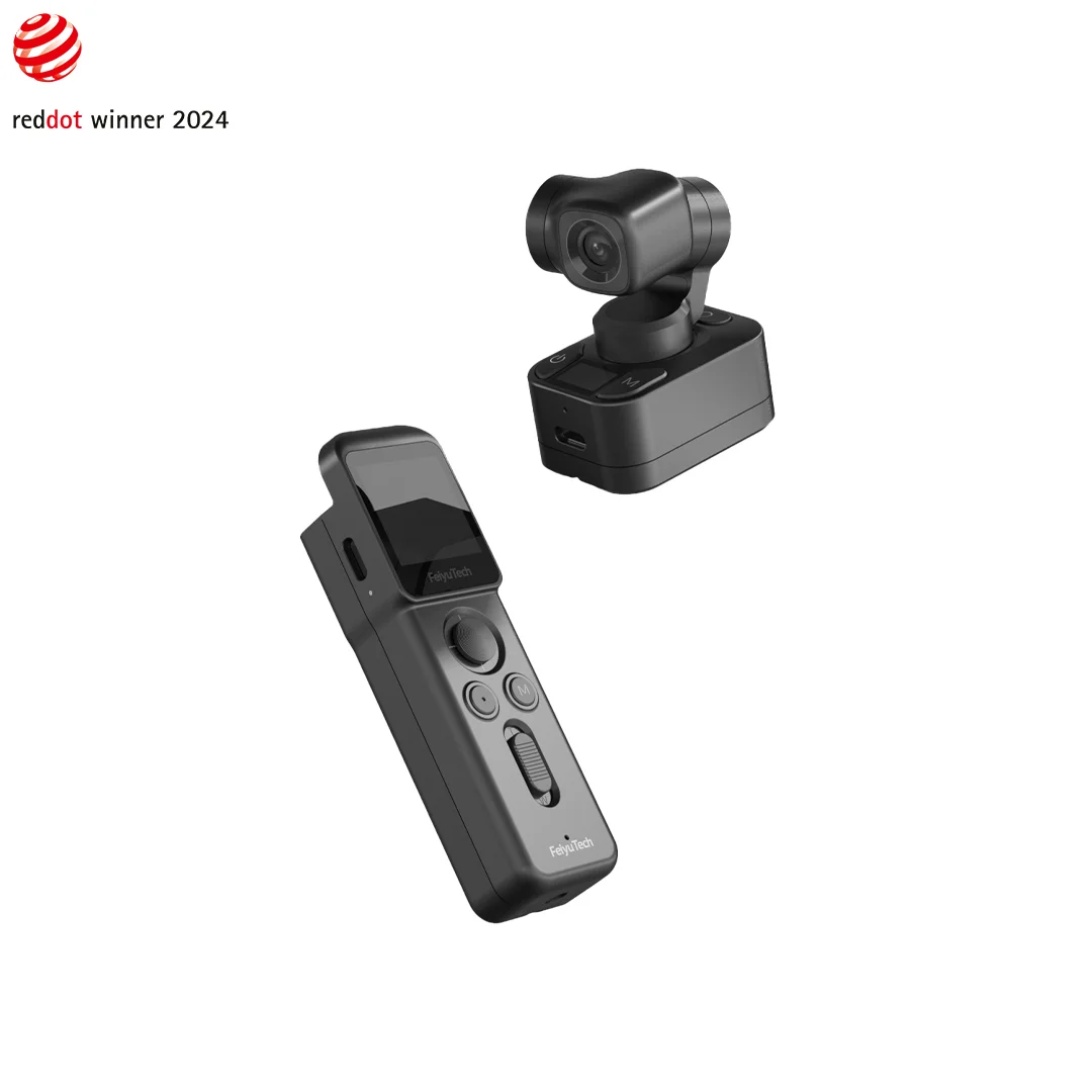 Feiyu Pocket 3 4K Magnetic Wearable Gimbal Camera [HONG KONG 1 YEAR WARRANTY]