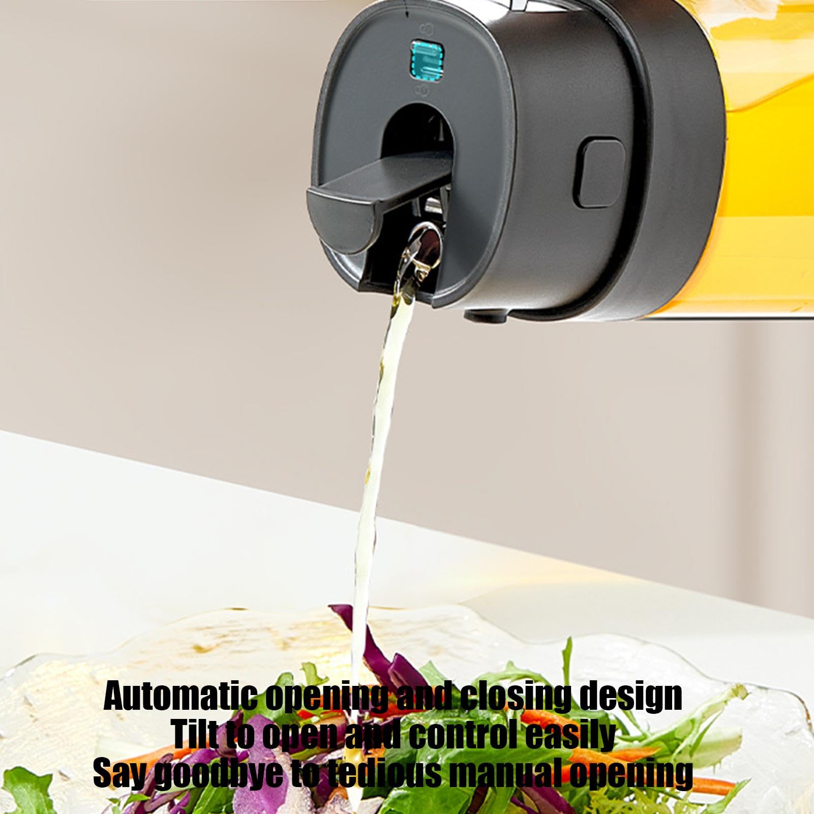 500ML 廚房按壓霧化 防漏油玻璃 噴油壺-DIGIBAL ONLINE