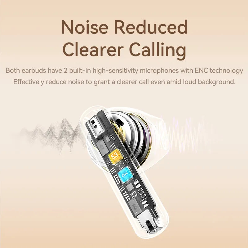 REMAX ENC 藍牙5.3 半入耳式藍牙耳機 [香港行貨]-DIGIBAL ONLINE