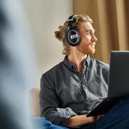 SENNHEISER HD 599 開放式發燒級頭戴耳機 黑色 50Ω｜平行進口 一年保養