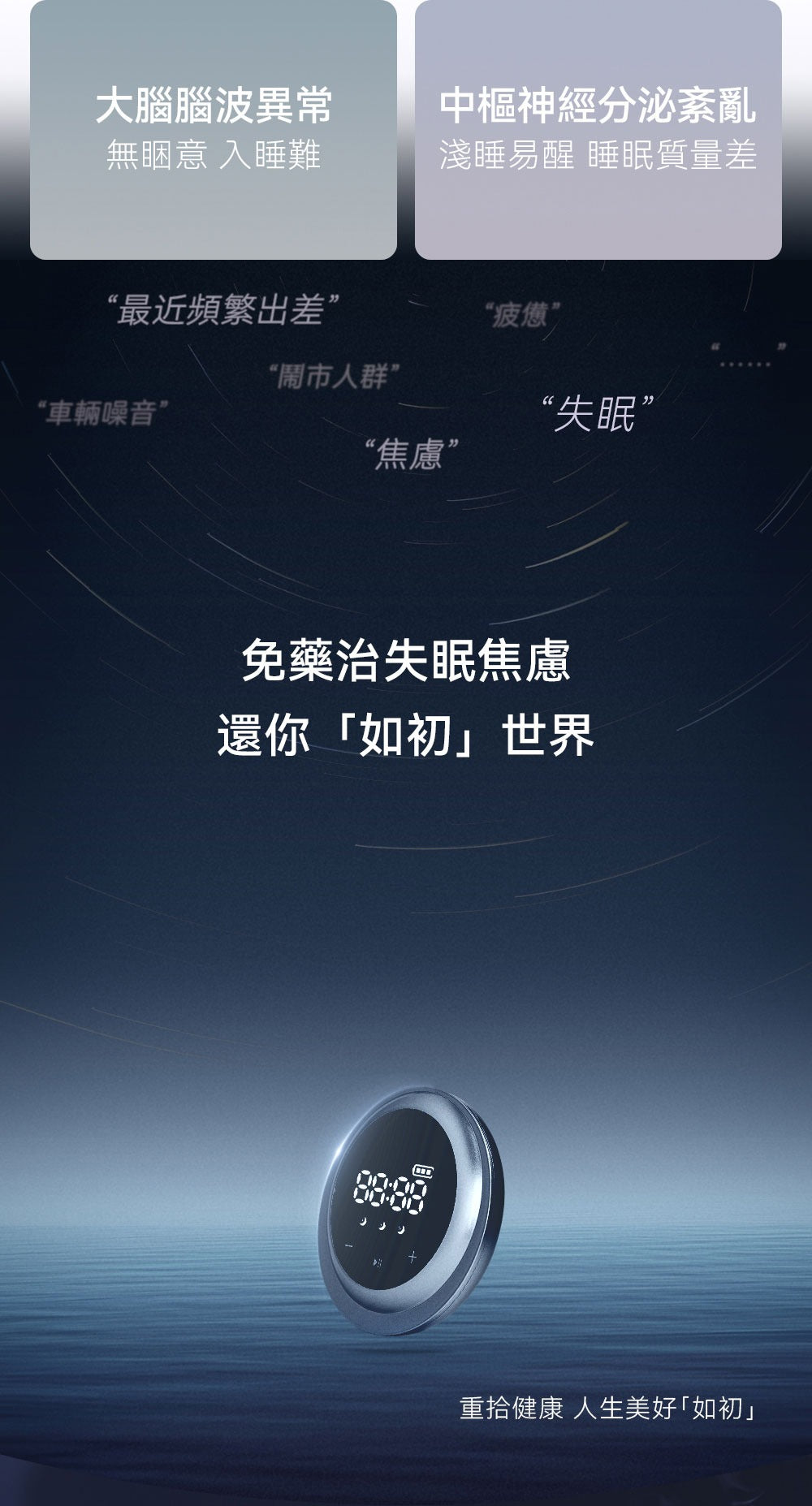 美國 Dr.Parent CES 迷你無藥便用失眠焦慮治療儀 [香港行貨]-DIGIBAL ONLINE