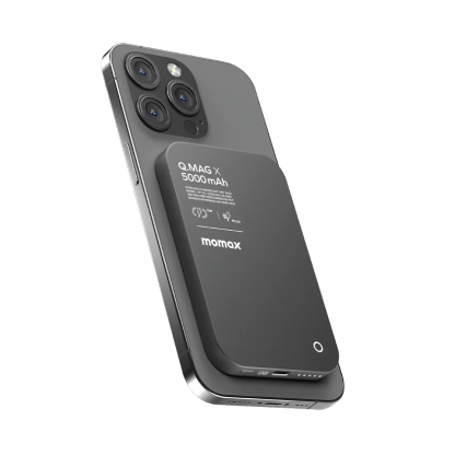 MOMAX Q.Mag X 5000mAh超薄磁吸流動電源 IP116 [香港行貨] (CCC 認證)-DIGIBAL ONLINE