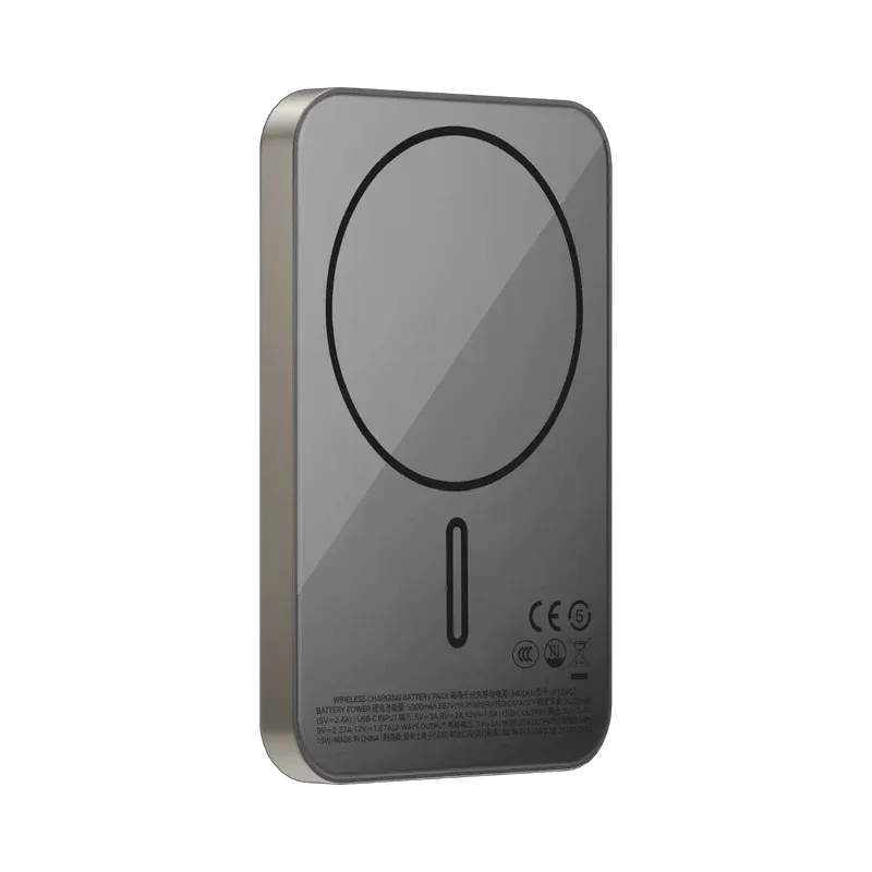 MOMAX 1-Power Q.Pass 5000mAh Qi2 磁吸流動電源 (CCC 認證) [香港行貨]