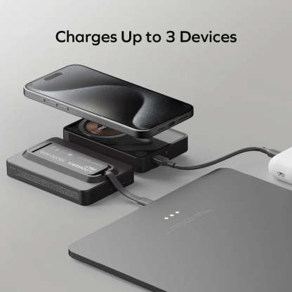 MOMAX 1-Power X Pro+ 10000mAh 內置USB-C線移動電源支架 [香港行貨]-DIGIBAL ONLINE