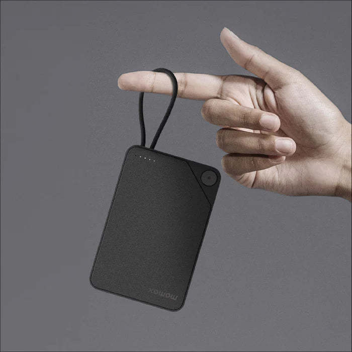 MOMAX 1-Power X 10000mAh 內置USB-C線移動電源 [香港行貨]-DIGIBAL ONLINE