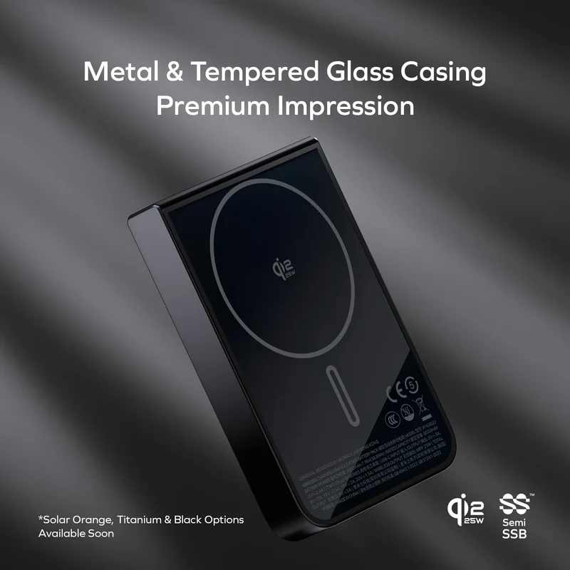 MOMAX 1-Power S.Pass² 10000mAh 半固態磁吸流動電源 (CCC 認證) [香港行貨]