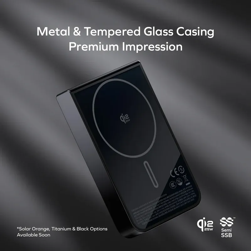 MOMAX 1-Power S.Pass² 10000mAh 半固態磁吸流動電源 (CCC 認證) [香港行貨]