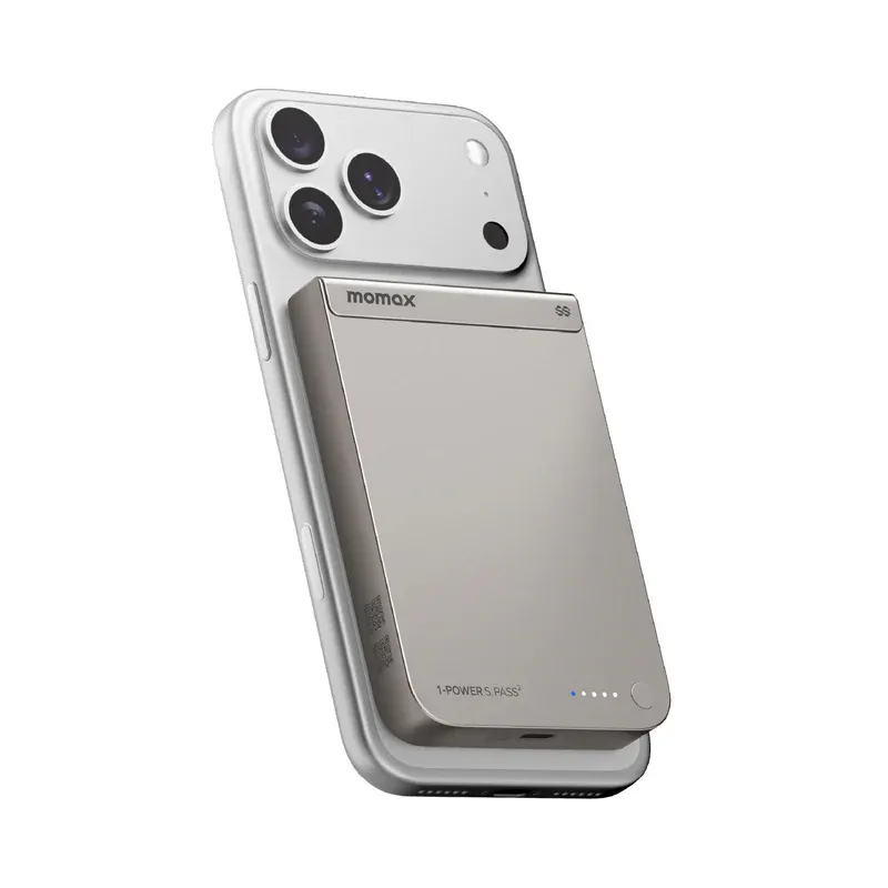 MOMAX 1-Power S.Pass² 10000mAh 半固態磁吸流動電源 (CCC 認證) [香港行貨]