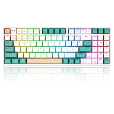 Redragon K643WGC-RGB-PRO VEIGAR 94keys Bluetooth+2.4G+wired 無線機械電競鍵盤 [一年保養]-DIGIBAL ONLINE