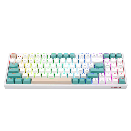 Redragon K643WGC-RGB-PRO VEIGAR 94keys Bluetooth+2.4G+wired 無線機械電競鍵盤 [一年保養]-DIGIBAL ONLINE