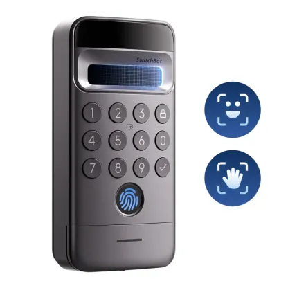 SwitchBot Keypad Vision Pro Vision Pro解鎖器 -掌紋/人臉/指紋/密碼】 [香港行貨]