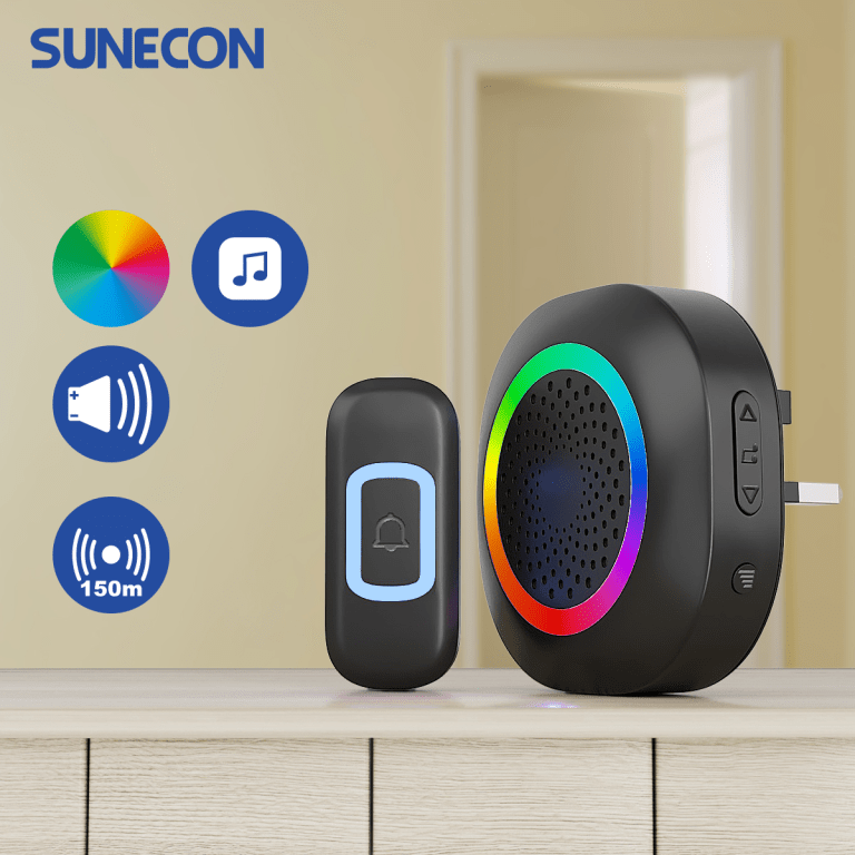 Sunecon LED彩光無線門鐘套裝 
