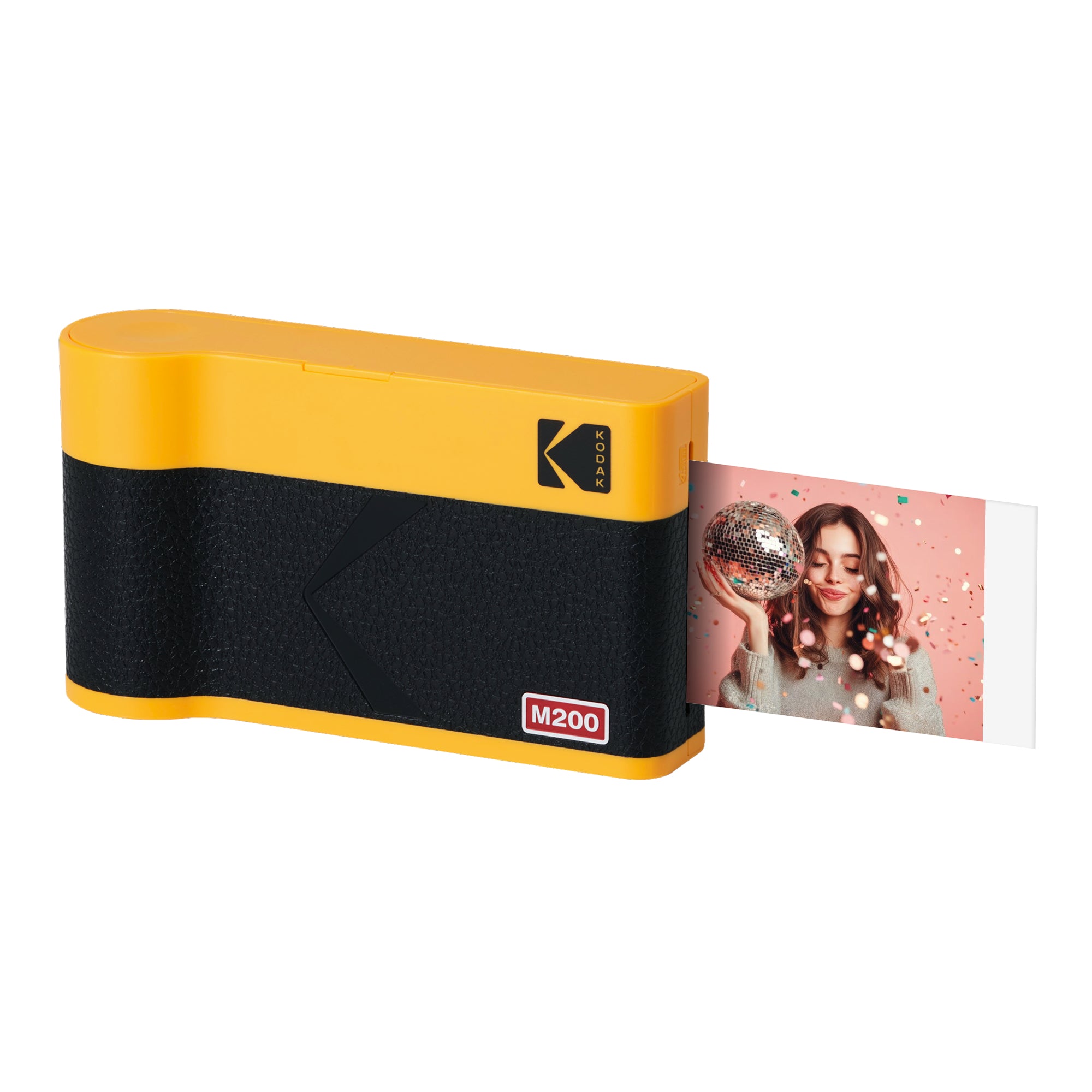 Kodak Mini 2 ERA（M200）便攜相片打印機（黃/黑） 原裝行貨