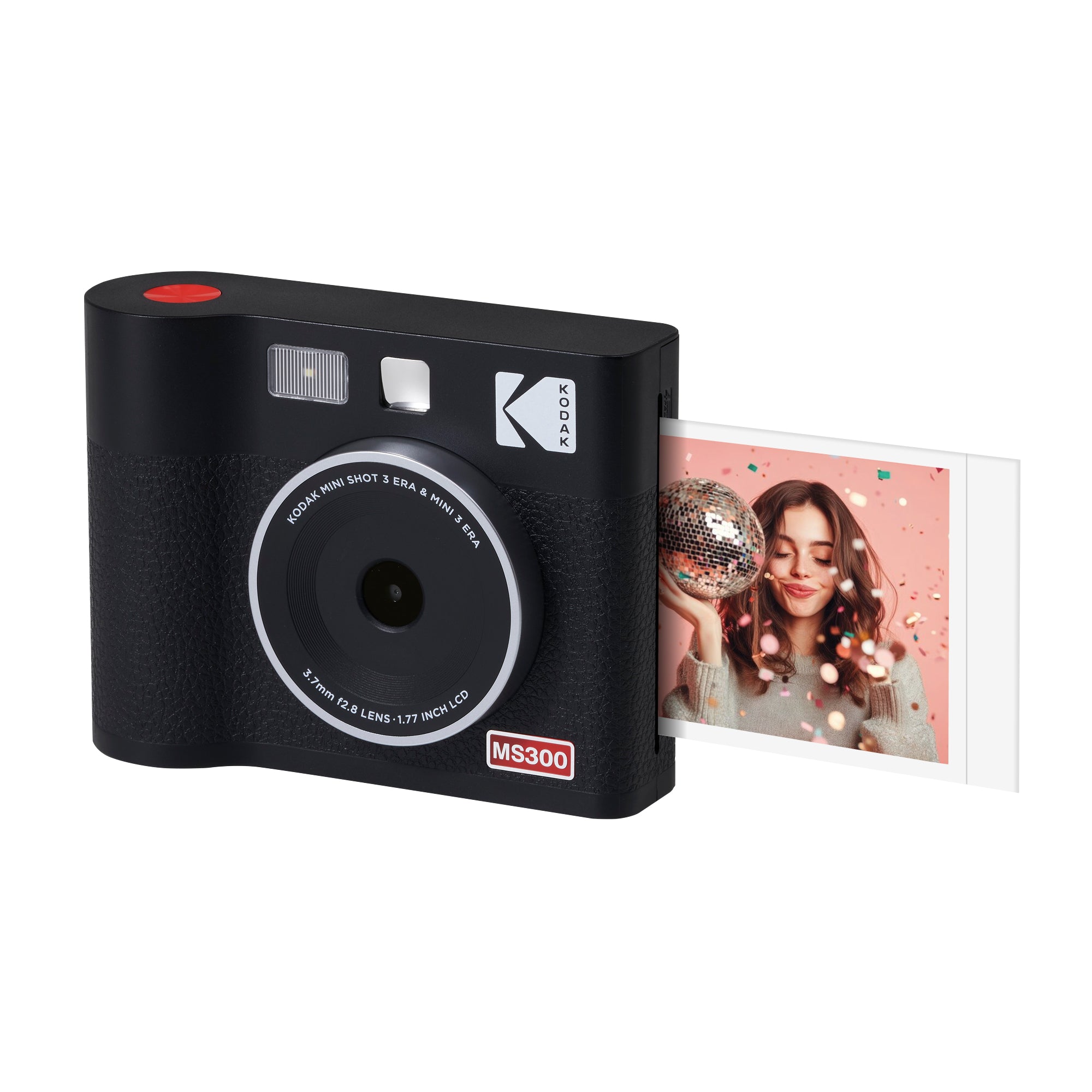 Kodak Mini Shot 3 ERA（MS300）即影即有相機打印機（黃/黑） 原裝行貨