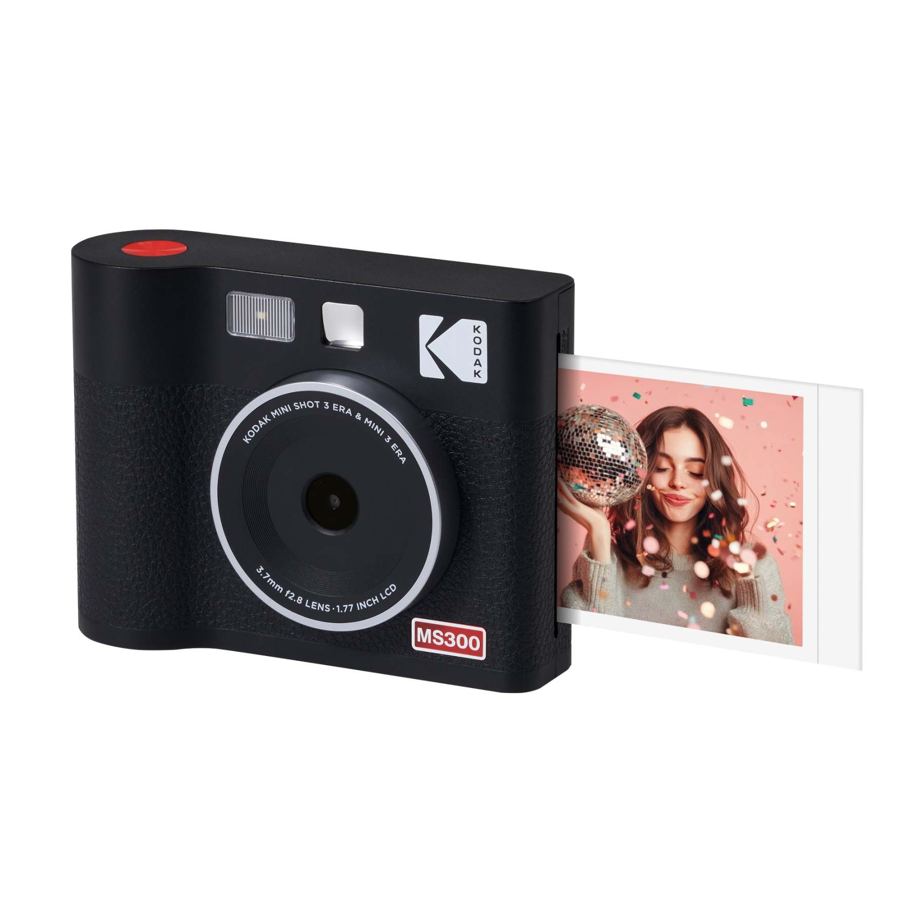 Kodak Mini Shot 3 ERA（MS300）即影即有相機打印機（黃/黑） 原裝行貨