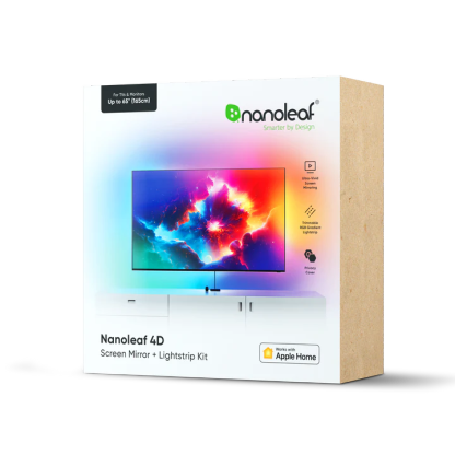 Nanoleaf 4D Screen Mirror + Lightstrip Kit (TVs & Monitors Up to 65″ & 85") [香港行貨]-DIGIBAL ONLINE