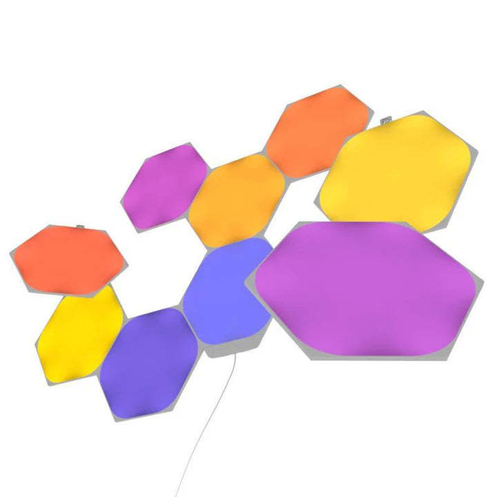 Nanoleaf Shapes Hexagons Starter Kit 六角形智能燈板入門套裝 (9塊) [香港行貨]-DIGIBAL ONLINE