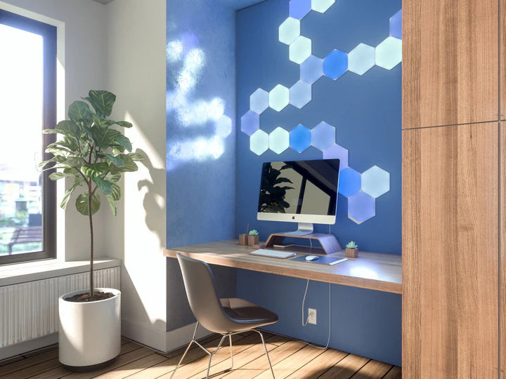 Nanoleaf Shapes Hexagons Starter Kit 六角形智能燈板入門套裝 (9塊) [香港行貨]-DIGIBAL ONLINE