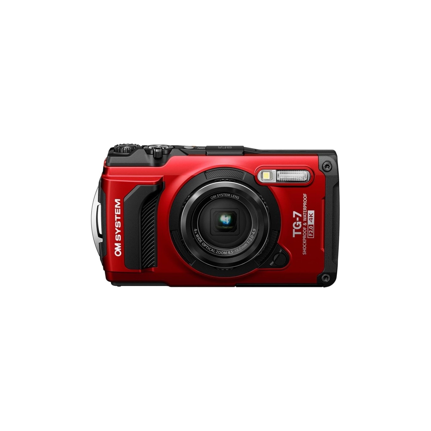 OLYMPUS OM SYSTEM Tough TG-7 Red紅色 平行進口