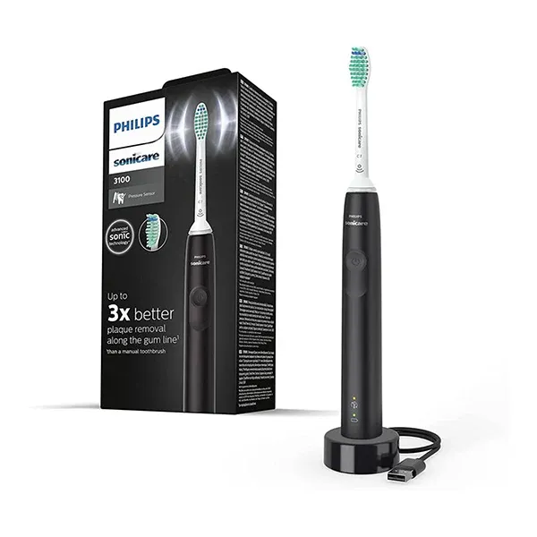 Philips 飛利浦 Sonicare 3100系列 聲波電動牙刷 HX3671 - 黑色【平行進口一年保養】