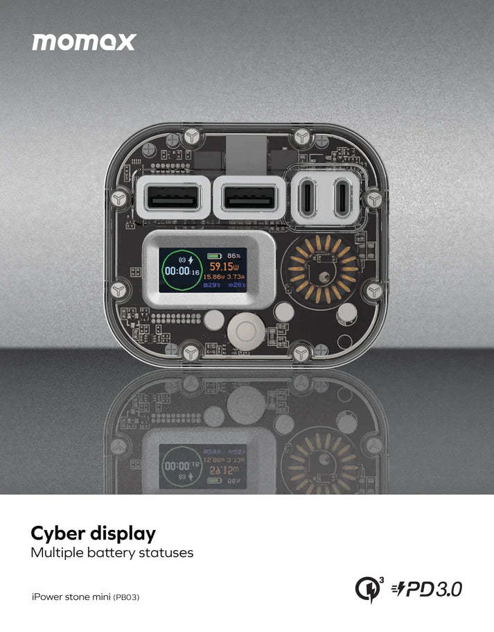MOMAX iPowerstone Mini 100W 40000mAh 便攜儲能電源 PB03 [香港行貨]-DIGIBAL ONLINE