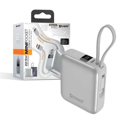 XPOWER - MINI POCKET Type-C 數顯10000mAh PD+PPS迷你移動電源 [香港行貨]-DIGIBAL ONLINE
